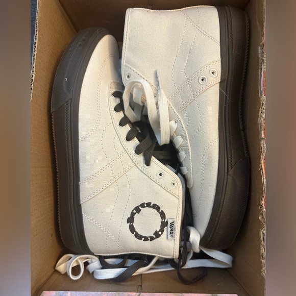 Vans Crockett high Dec in Quasi white - Picture 1 of 5